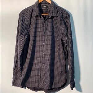 Mexx Black Casual Button Down Shirt with Tailored Fit
